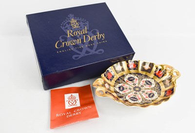 Lot 154 - A Royal Crown Derby sweet tray, in the 1128...