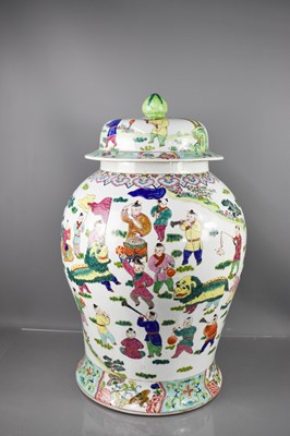 Lot 296 - An impressive 20th century Chinese baluster...