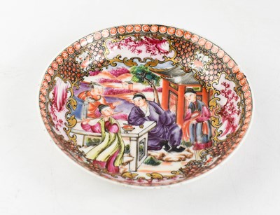 Lot 286 - A fine 19th century Chinese dish, enamelled to...