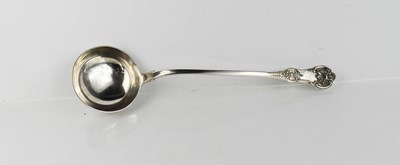 Lot 62 - A Scottish silver ladle, with the King pattern,...