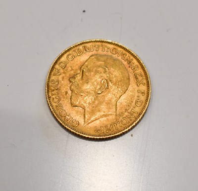 Lot 247 - A George V full gold sovereign dated 1911