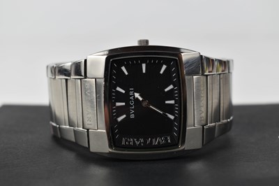 Lot 277 - A gentleman's Bulgari wristwatch, with large...