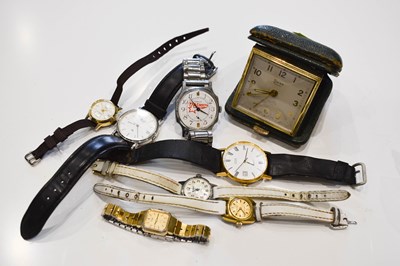 Lot 258 - A collection of vintage watches, including, a...