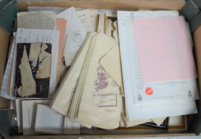 Lot 305 - A group of ephemera relating to F.M....