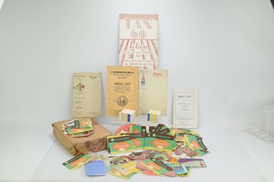 Lot 314 - A group of vintage F.M Rimmington shop labels...