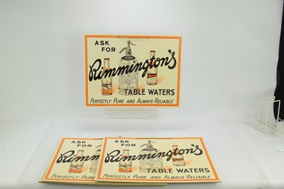 Lot 35 - Five vintage Rimmington's Table Waters...