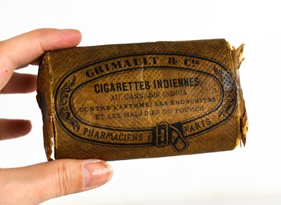 Lot 23 - A 19th century packet of Grimault & Co asthma...