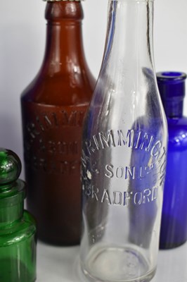 Lot 34 - A group of apothecary bottles to include F.M...