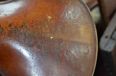 Lot 59 - An antique violin with Antonius Stradivarius...