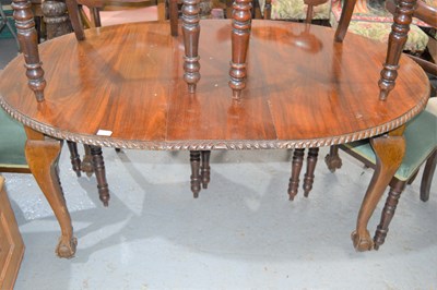 Lot 200 - A mahogany drop leaf Pembroke table with...