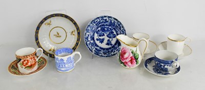 Lot 280 - A group of ceramics predominantly coffee cups...