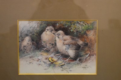 Lot 454 - C H Baldwin (Worcester Artist) watercolour...