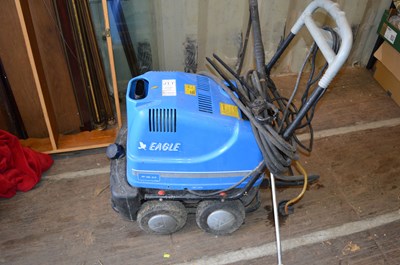 Lot 470 - An Eagle PF120 diesel/electric pressure washer...