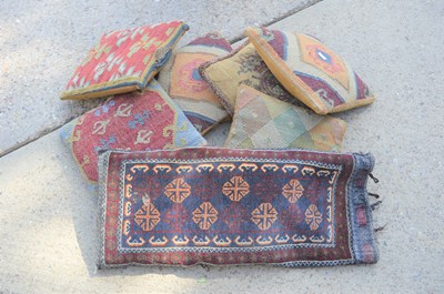 Lot 371 - A quantity of antique Middle Eastern wool...