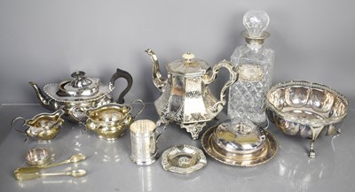 Lot 336 - A group of silver plateware to include...