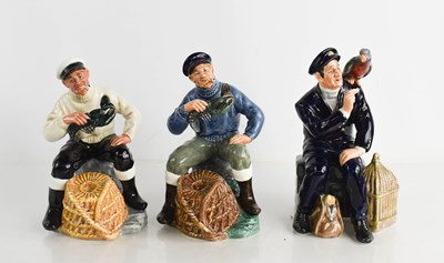 Lot 144 - Three Royal Doulton figurines comprising The...