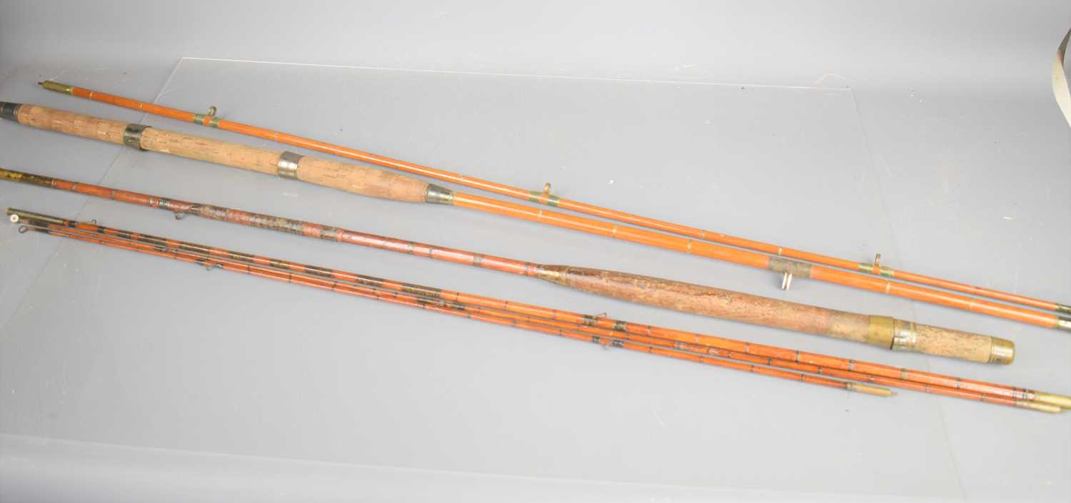 Lot 78 - A vintage Milward split cane fishing rod