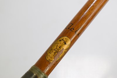 Lot 78 - A vintage Milward split cane fishing rod...