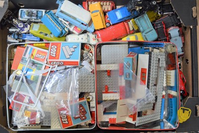 Lot 353 - A group of Lego some vintage together with...