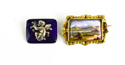 Lot 7 - Two early 20th century brooches, comprising a...