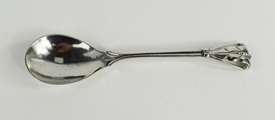 Lot 207 - A Georg Jensen silver spoon, with Aesthetic...