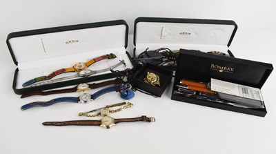 Lot 74 - A quantity of watches, including an Orvis...