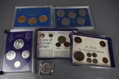 Lot 182 - A group of commemorative coins and medals to...