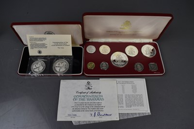 Lot 188 - A commonwealth of the Bahamas proof coin set...