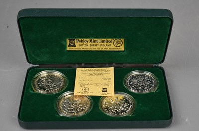 Lot 184 - An Isle of Man 1980 olympic games...