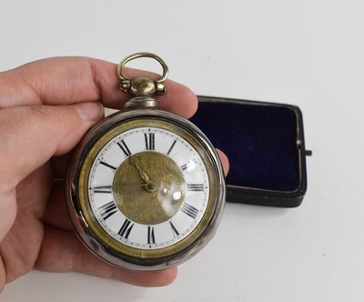 Lot 102 - A 19th century pocket watch by Laurence of...