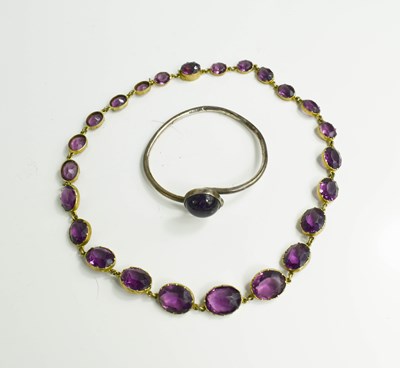 Lot 92 - A late 19th / early 20th century amethyst...