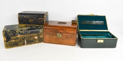 Lot 41 - A group of jewellery boxes, to include two...