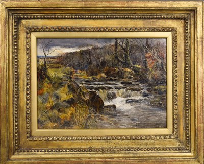 Lot 533 - William JJC Bond (1833 -1926): Trout Stream in...