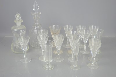 Lot 72 - A quantity of 19th century and later drinking...