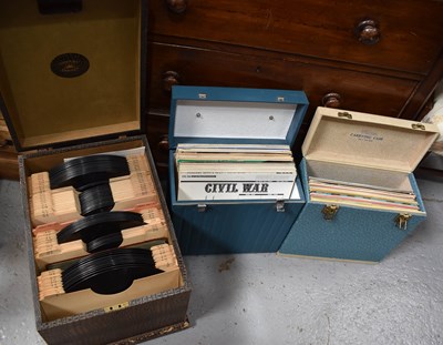 Lot 289 - A group of vinyl and shellac records to...