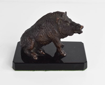 Lot 9 - A late 19th / early 20th century bronze model...