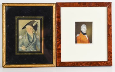 Lot 581 - A fine miniature portrait circa 1900,...