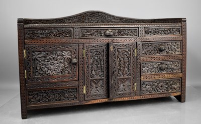 Lot 663 - A fine 19th century Anglo-Indian rosewood...