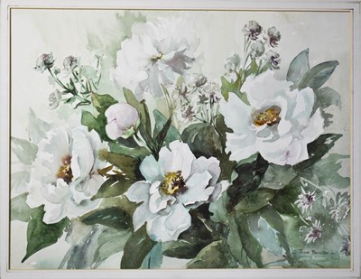 Lot 302 - Joan Phillips (20th century) watercolour on...