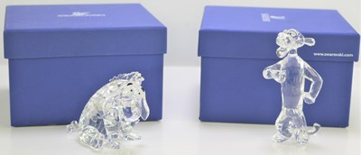 Lot 126 - A Swarovski crystal, Disney "Tigger and Eeyore"...