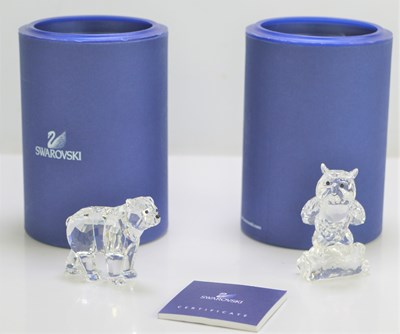 Lot 119 - Two Swarovski Disney figures, "Friend Owl"...