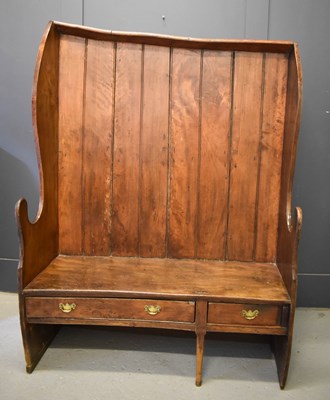 Lot 422 - An unusual early 19th century elm country high...