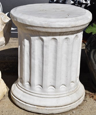 Lot 456 - A plinth in the form of a classical column.