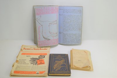 Lot 281 - A group of vintage veterinary books to include...