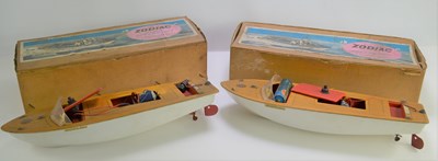 Lot 119 - Two "Zodiac" electric speedboats by Sutcliffe...