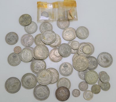 Lot 131 - A group of GB coinage to include silver...