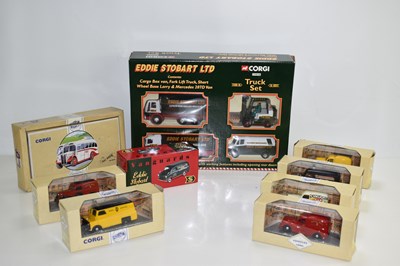 Lot 184 - A group of boxed Corgi die-cast vehicles to...