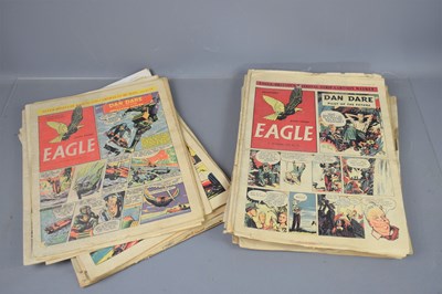 Lot 455 - A group of vintage Eagle comics from the 1950s.