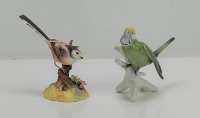 Lot 384 - A Royal Crown Derby "Long Tailed Tit" figurine...