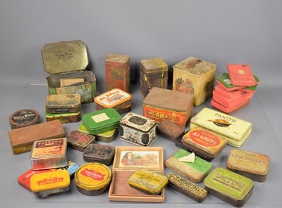 Lot 217 - A group of vintage tins, various different types.